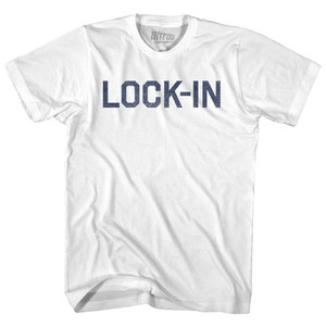 LOCK-IN Youth Cotton T-shirt - White LOCK-IN Youth Cotton T-shirt - White