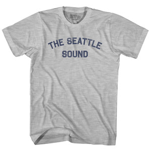 The Seattle Sound Womens Cotton Junior Cut T-Shirt - Grey Heather The Seattle Sound Womens Cotton Junior Cut T-Shirt - Grey Heather