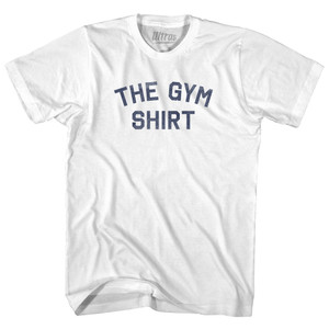 The Gym Shirt Youth Cotton T-shirt - White