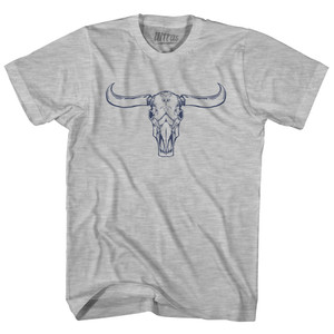 Buffalo Skull Youth Cotton T-shirt - Grey Heather Buffalo Skull Youth Cotton T-shirt - Grey Heather