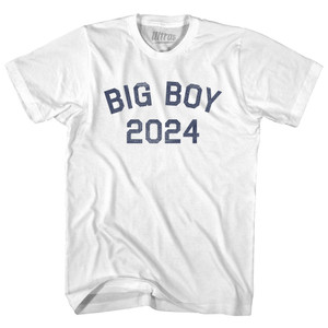 Big Boy 2024 Adult Cotton T-shirt - White Big Boy 2024 Adult Cotton T-shirt - White