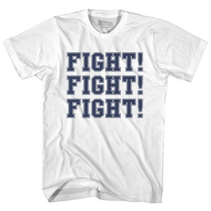 Fight Fight Fight Trump Assassination Adult Cotton T-shirt - White Fight Fight Fight Trump Assassination Adult Cotton T-shirt - White