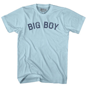 Big Boy Adult Cotton T-shirt - Light Blue