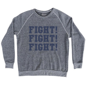 Fight Fight Fight Trump Assassination Adult Tri-Blend Sweatshirt - Athletic Grey Fight Fight Fight Trump Assassination Adult Tri-Blend Sweatshirt - Athletic Grey