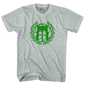 Borough Boys New York Soccer Adult Tri-Blend T-shirt - Athletic Cool Grey Borough Boys New York Soccer Adult Tri-Blend T-shirt - Athletic Cool Grey