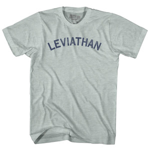 Leviathan Adult Tri-Blend T-shirt - Athletic Cool Grey