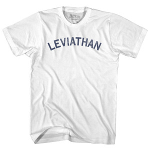 Leviathan Adult Cotton T-shirt - White