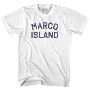 Marco Island Youth Cotton T-shirt - White Marco Island Youth Cotton T-shirt - White