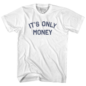 It's Only Money Youth Cotton T-shirt - White It's Only Money Youth Cotton T-shirt - White
