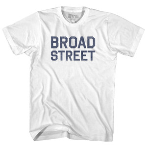 Broad Street Youth Cotton T-shirt - White