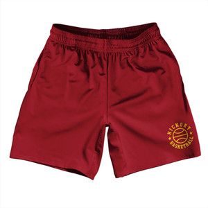 Hickory Red Soccer Shorts Made In USA