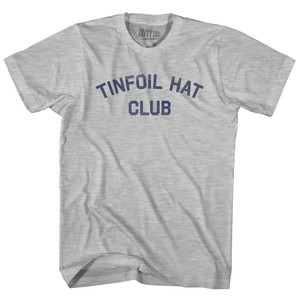 Tinfoil Hat Club Youth Cotton T-shirt - Grey Heather Tinfoil Hat Club Youth Cotton T-shirt - Grey Heather