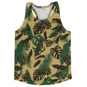 Tropic Thunder Camo Running Racerback Singlet - Camo