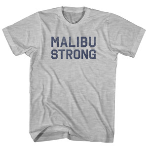 Malibu Strong Youth Cotton T-shirt - Grey Heather Malibu Strong Youth Cotton T-shirt - Grey Heather