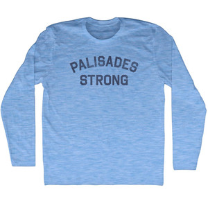 Palisades Strong Adult Tri-Blend Long Sleeve T-shirt - Athletic Blue Palisades Strong Adult Tri-Blend Long Sleeve T-shirt - Athletic Blue