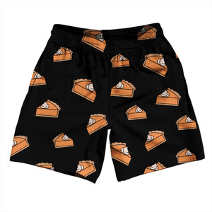 Pumpkin Pie Shorts Soccer Shorts Made In USA - Black