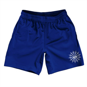 Buffalo Soccer Shorts Made In USA - Blue