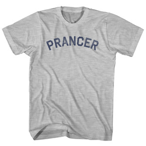 Prancer Youth Cotton T-shirt - Grey Heather Prancer Youth Cotton T-shirt - Grey Heather