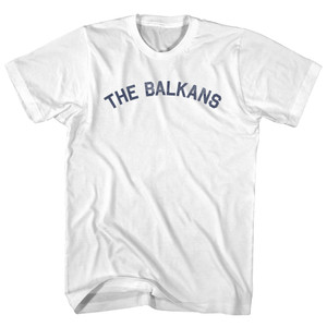 The Balkans Youth Cotton T-Shirt - White The Balkans Youth Cotton T-Shirt - White