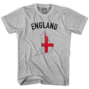 England Flag & Country T-shirt - Grey Heather England Flag & Country T-shirt - Grey Heather