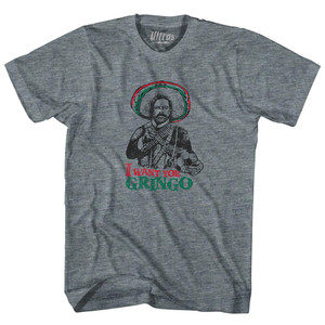 Pancho Villa Adult Tri-Blend T-shirt - Athletic Grey Pancho Villa Adult Tri-Blend T-shirt - Athletic Grey