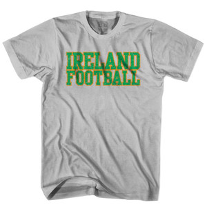 Ireland Football Nation Soccer T-Shirt - Adult - Cool Grey
