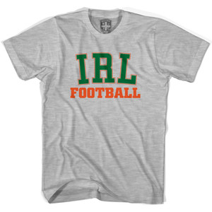 IRL Ireland Football T-shirt - Heather Grey IRL Ireland Football T-shirt - Heather Grey