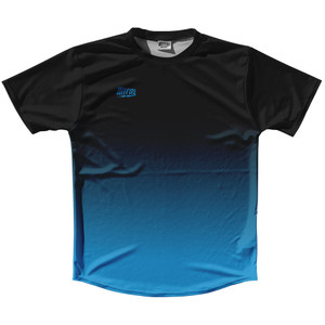 Black And Surf Blue Ombre Ultras Tennis Shirt Crew Neck - Black & Surf Blue Ombre Black And Surf Blue Ombre Ultras Tennis Shirt Crew Neck - Black & Surf Blue Ombre