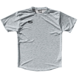 Grey Medium Heathered Pattern Ultras Tennis Shirt Crew Neck - Grey Medium Grey Medium Heathered Pattern Ultras Tennis Shirt Crew Neck - Grey Medium