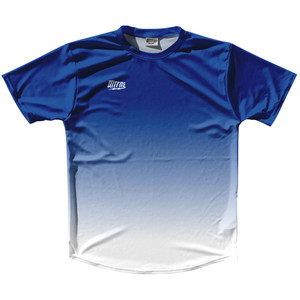 Royal Blue And White Ombre Ultras Tennis Shirt Crew Neck - Royal Blue & White Ombre Royal Blue And White Ombre Ultras Tennis Shirt Crew Neck - Royal Blue & White Ombre