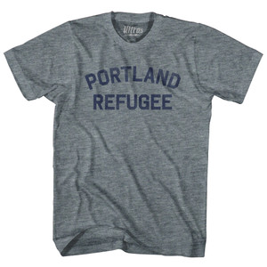Portland Refugee Youth Tri-Blend T-shirt - Athletic Grey