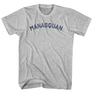 Manasquan Youth Cotton T-shirt - Grey Heather Manasquan Youth Cotton T-shirt - Grey Heather