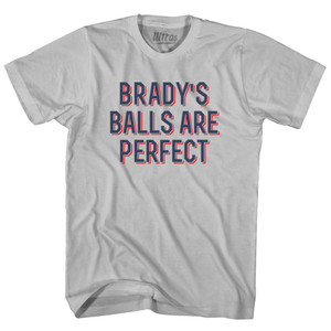 Brady's Balls Are Perfect Adult Cotton T-shirt - Cool Grey Brady's Balls Are Perfect Adult Cotton T-shirt - Cool Grey