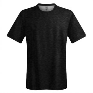 Heathered Lacrosse Shooter Shirt - Black