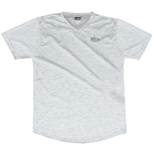 Heathered Soccer Jersey Made In USA - Grey Light Heathered Soccer Jersey Made In USA - Grey Light