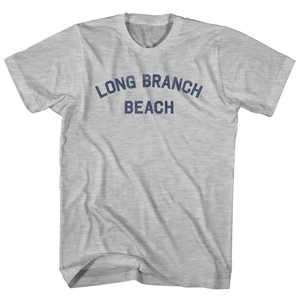 Long Branch Beach Youth Cotton T-shirt - Grey Heather Long Branch Beach Youth Cotton T-shirt - Grey Heather