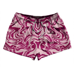 Vapor Design 2.5" Swim Shorts Made in USA - Pink Pale and Fuschia Pink Vapor Design 2.5" Swim Shorts Made in USA - Pink Pale and Fuschia Pink