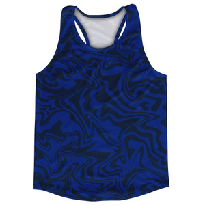 Vapor Design Running Track Tops Made In USA - Royal Blue and Navy Blue
