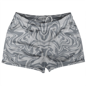 Vapor Design Shorty Short Gym Shorts 2.5" Inseam Made In USA - Grey Medium and Grey Dark Vapor Design Shorty Short Gym Shorts 2.5" Inseam Made In USA - Grey Medium and Grey Dark