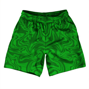 Vapor Design Athletic Running Fitness Exercise Shorts 7" Inseam Shorts Made In USA - Kelly Green and Grass Green Vapor Design Athletic Running Fitness Exercise Shorts 7" Inseam Shorts Made In USA - Kelly Green and Grass Green