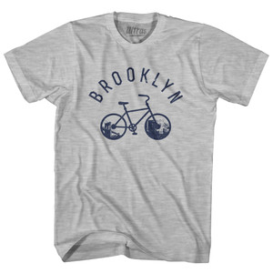 Brooklyn Bike Youth Cotton T-shirt - Grey Heather Brooklyn Bike Youth Cotton T-shirt - Grey Heather