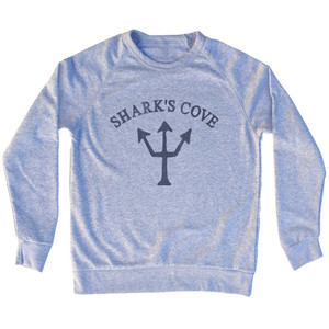 Shark's Cove Trident Adult Tri-Blend Sweatshirt - Grey Heather