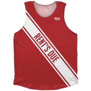Rents Due Athletic Tank Top - Red
