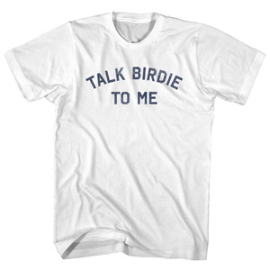 Talk Birdie To Me Youth Cotton T-shirt - White