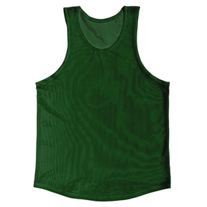Green Forest Sheer See Through See Mesh Athletic Tank Top - Green Forest Green Forest Sheer See Through See Mesh Athletic Tank Top - Green Forest