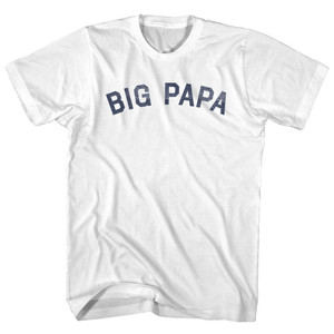 Big Papa Adult Cotton T-shirt - White