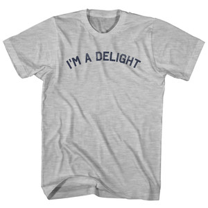 I'm A Delight Youth Cotton T-shirt - Grey Heather I'm A Delight Youth Cotton T-shirt - Grey Heather