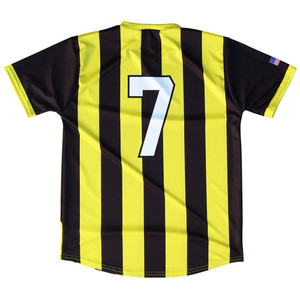 Maryland State Cup Soccer Jersey Away Soccer Jersey Made In USA - Black and Yellow Maryland State Cup Soccer Jersey Away Soccer Jersey Made In USA - Black and Yellow
