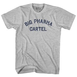 Big Pharma Cartel Womens Cotton Junior Cut T-Shirt - Grey Heather Big Pharma Cartel Womens Cotton Junior Cut T-Shirt - Grey Heather