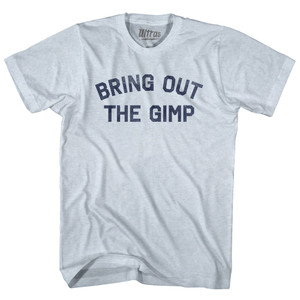 Bring Out The Gimp Adult Tri-Blend T-shirt - Athletic White